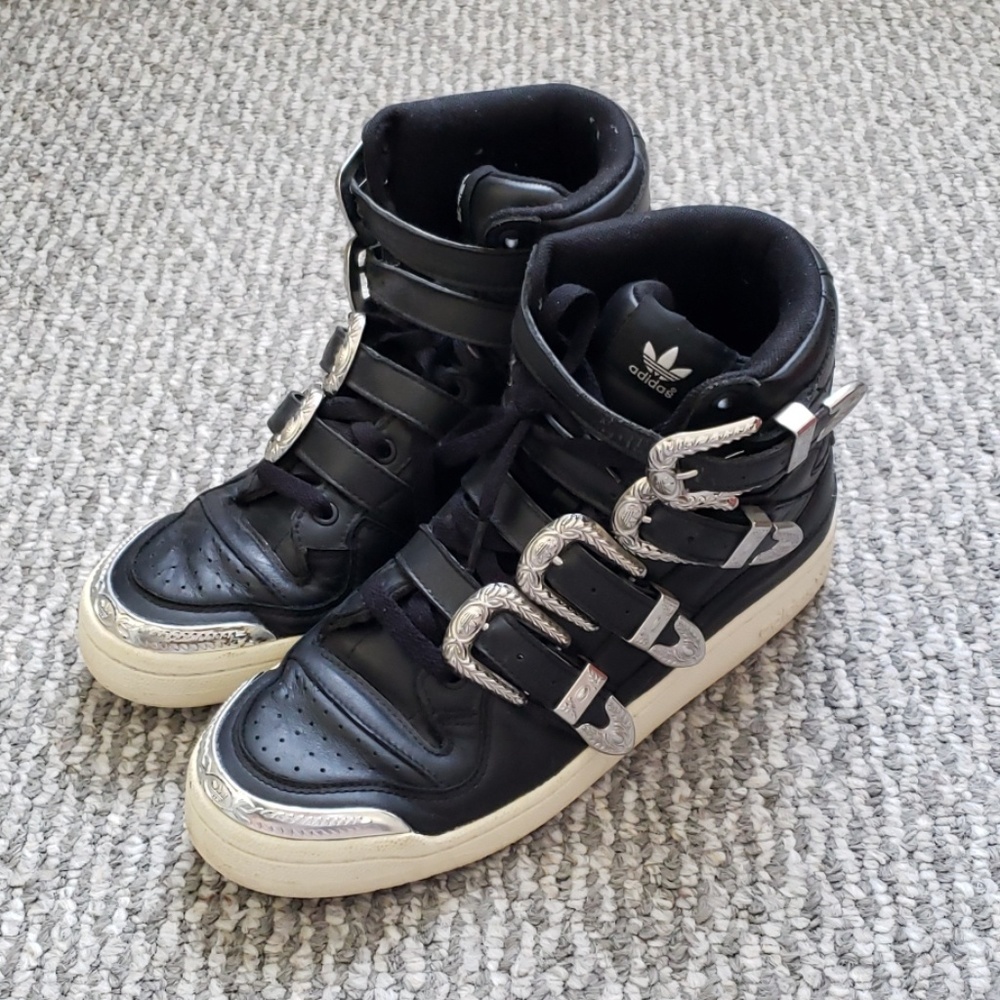 Jeremy Scott x Adidas Buckle Sneakers